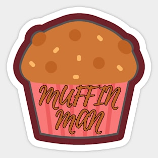 Muffin Man Sticker